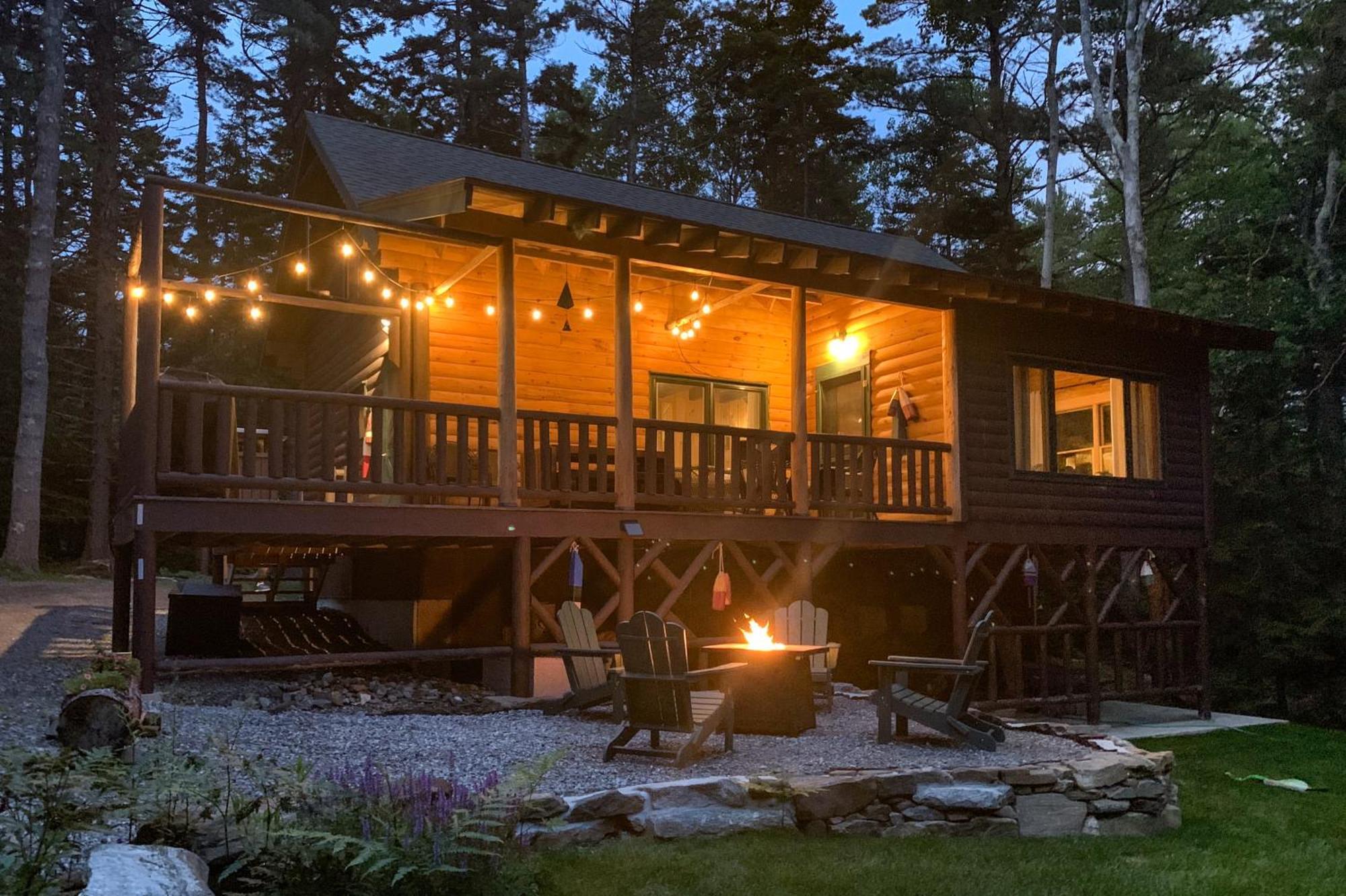 Sprucewold Cabin Boothbay Harbor Buitenkant foto
